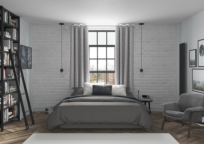 Hex, Stone - Made to Measure Curtains - Image 5